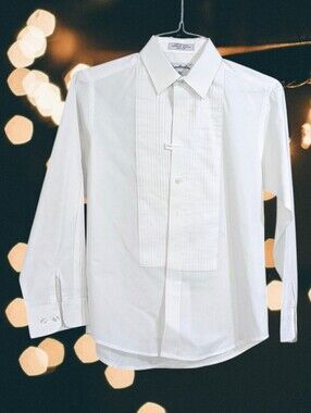 Southeastern Performance Apparel Comfort Neck Tuxedo Shirt - Size Boys Large